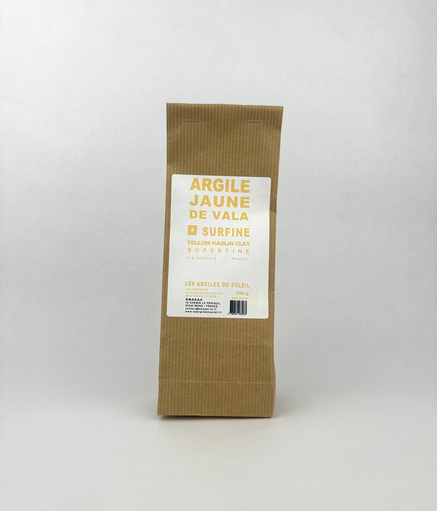 ARGILE JAUNE DE VALA SURFINE