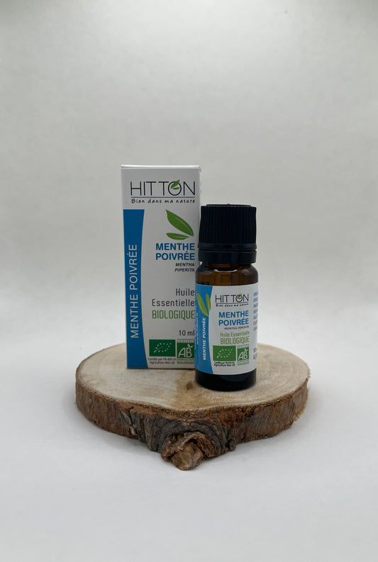 HUILE ESSENTIELLE DE MENTHE POIVRÉE BIO 10 ML
